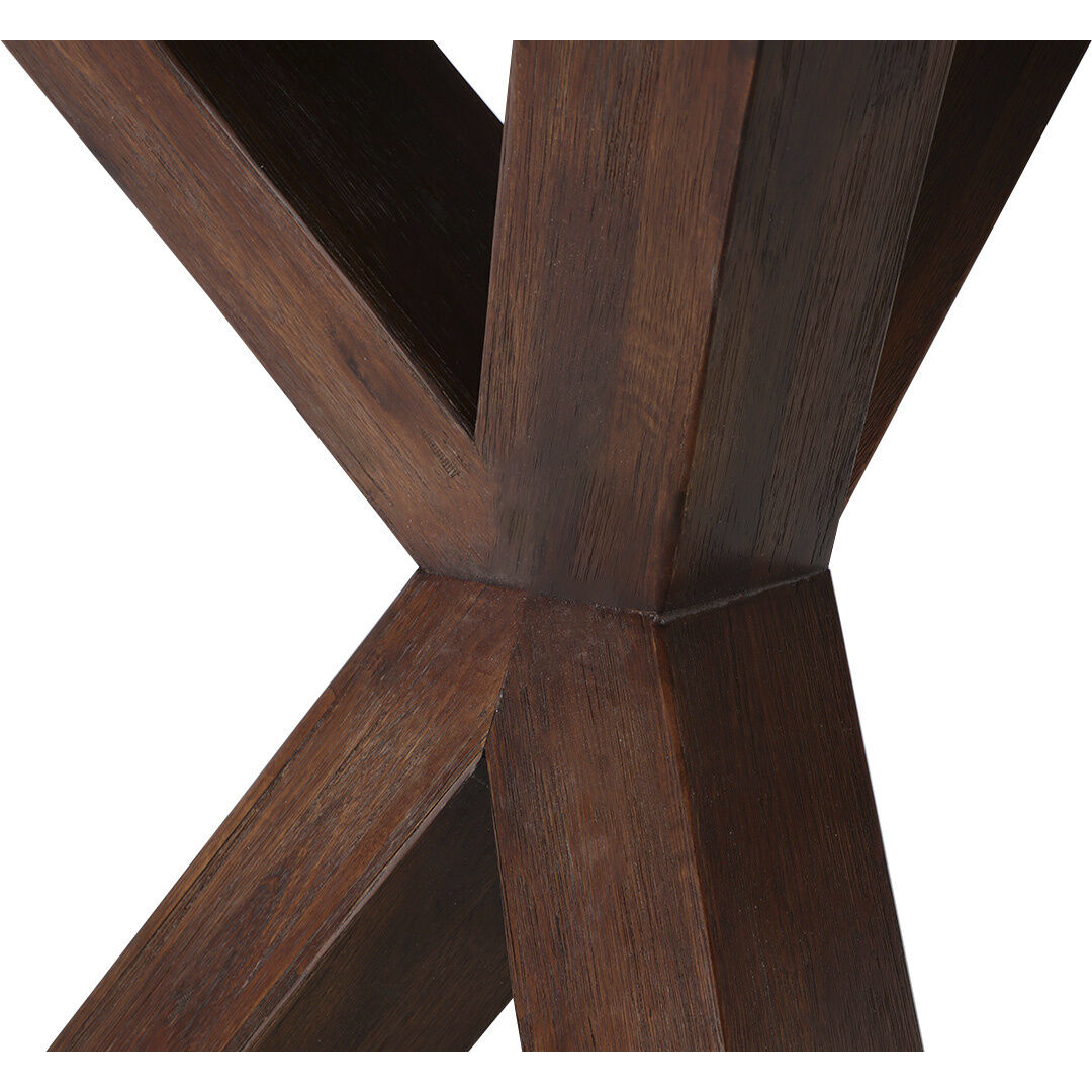 Warwick 78.75 X 39.5 inch Grey / Medium Brown Dining Table